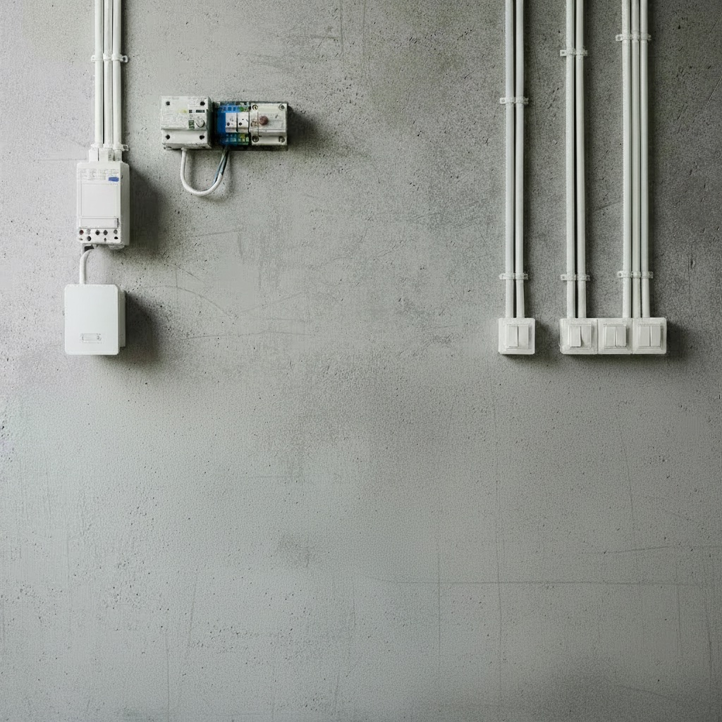 Электромонтаж до начала работ в ЖК "Брест Сити", ул. Московская, 267