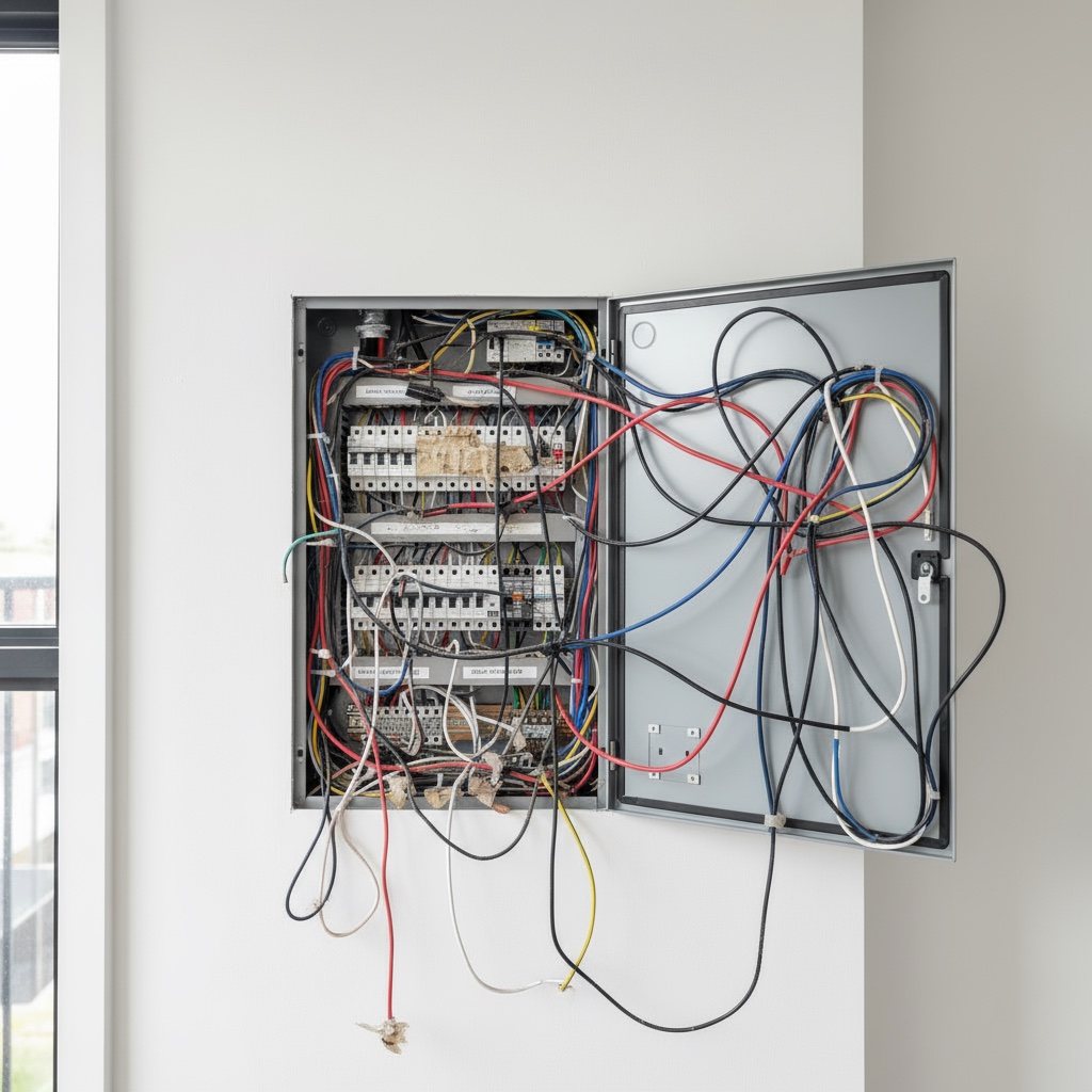 Завершенный электромонтаж в ЖК «Северный бульвар», г. Брест, ул. Олега Кошевого